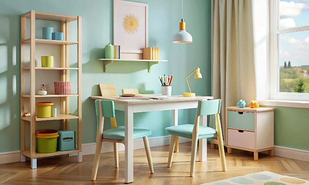 Sfaturi pentru amenajarea camerei de studiu a copilului