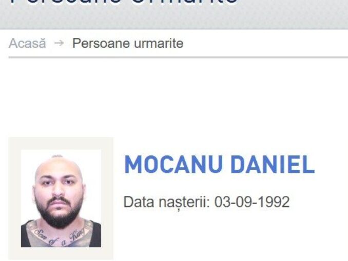 UPDATE Dani Mocanu, avertizat de polițiști