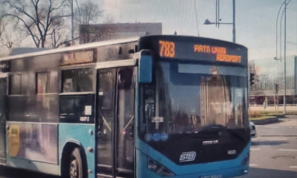 Transportul public din zona Aeroportului Otopeni, restricționat