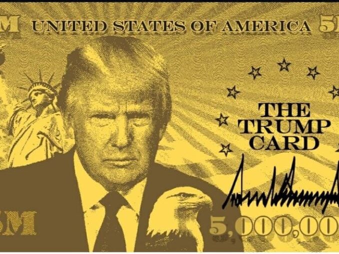 „Trump Gold Card” pentru bogații lumii