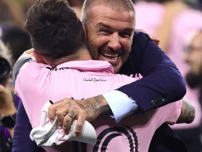 David Beckham ar vrea ca Messi să locuiască la Miami după retragere