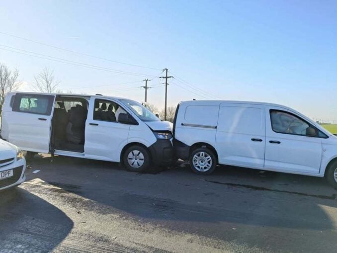 Ciocnire în lanț pe centura de vest a Ploieștiului