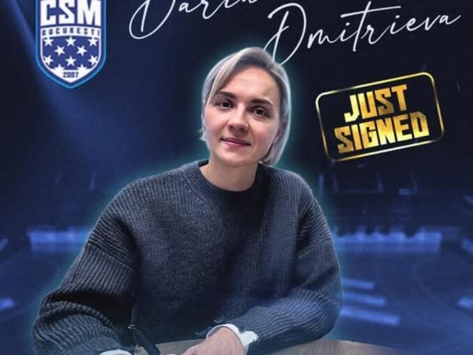 Daria Dmitrieva a semnat cu CSM București