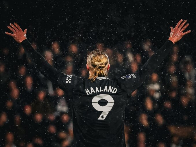 Haaland intră în istoria Premier League
