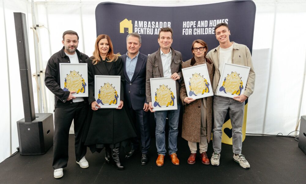 Casă ridicată cu sprijinul vedetelor pentru 12 copii cu nevoi speciale