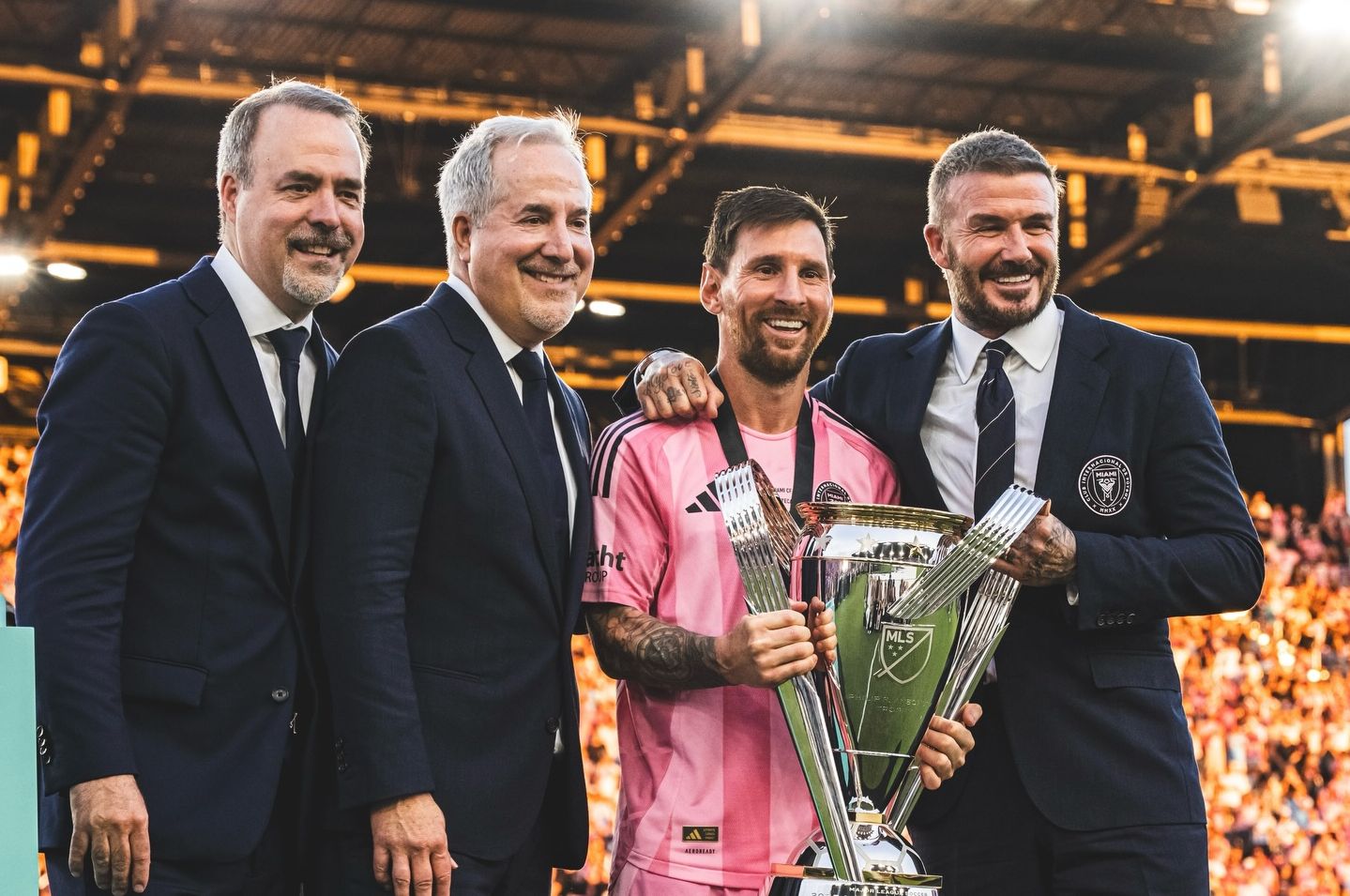 David Beckham ar vrea ca Messi să locuiască la Miami după retragere