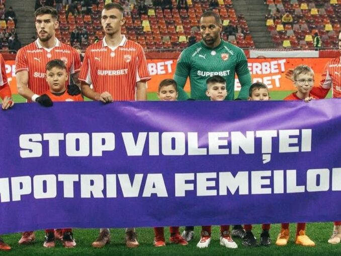 Fotbalul spune STOP violenței împotriva femeilor
