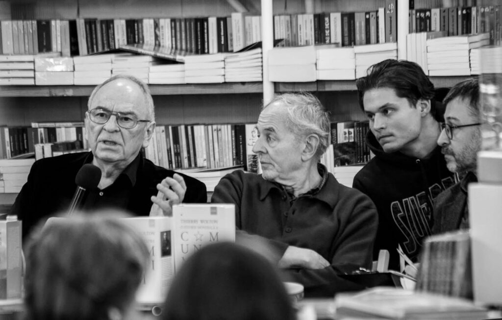 Thierry Wolton și Gabriel Liiceanu FOTO Ciprian Măceșaru