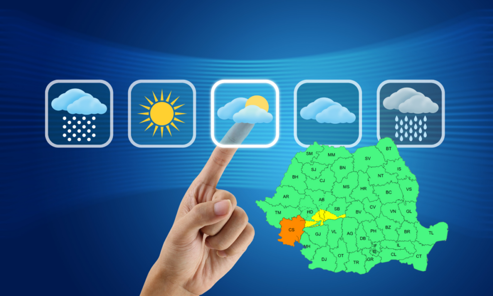 Coduri de vânt puternic în sud-vest