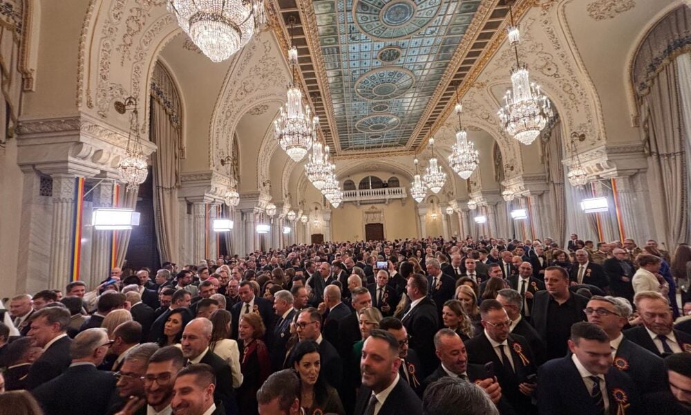 REPORTAJ Atracția serii la recepția de la Cotroceni