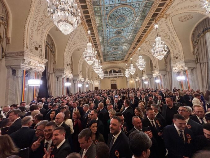 REPORTAJ Atracția serii la recepția de la Cotroceni