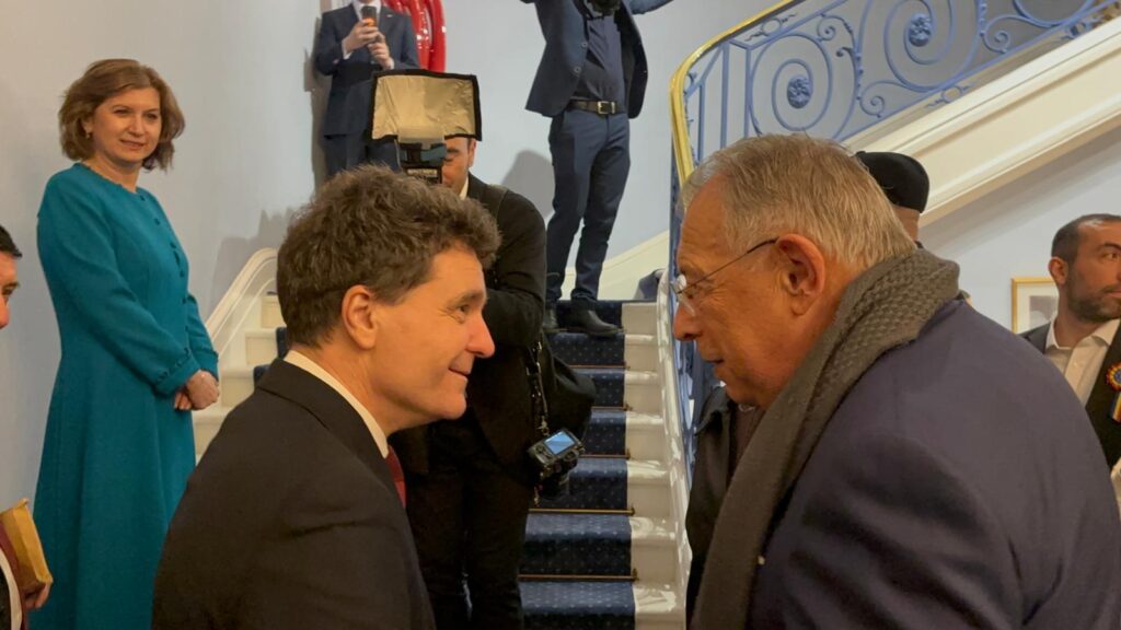 „Sir” George Iacobescu, alături de președinte