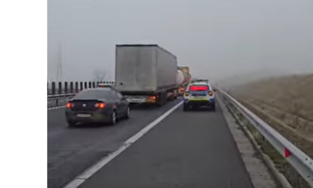 Coadă de mașini de 11 km pe A1