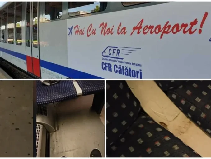 Decizia CFR pe trenul plin de gândaci