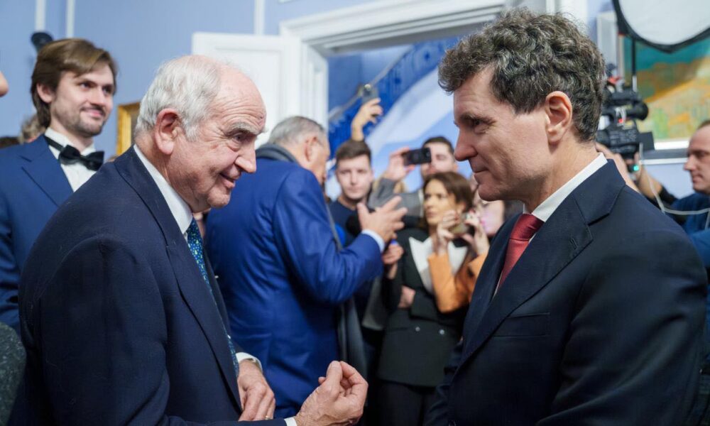 Nicușor Dan, întâlnire cu fiul lui Ion Rațiu