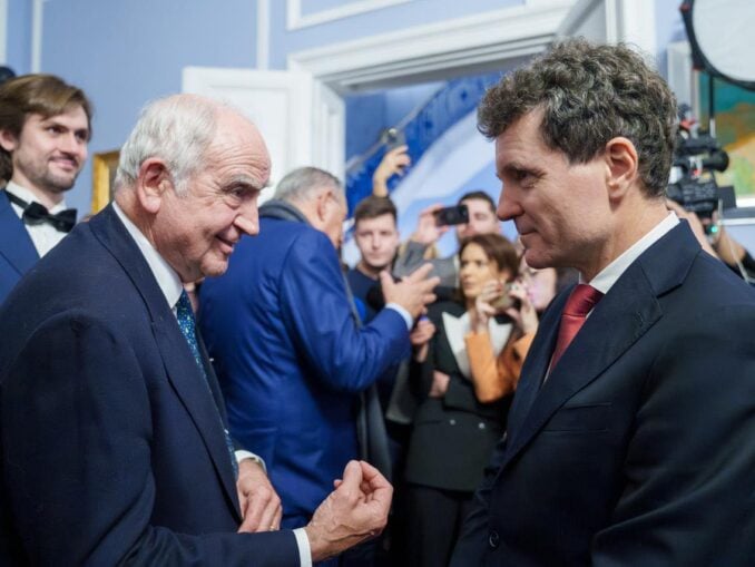 Nicușor Dan, întâlnire cu fiul lui Ion Rațiu