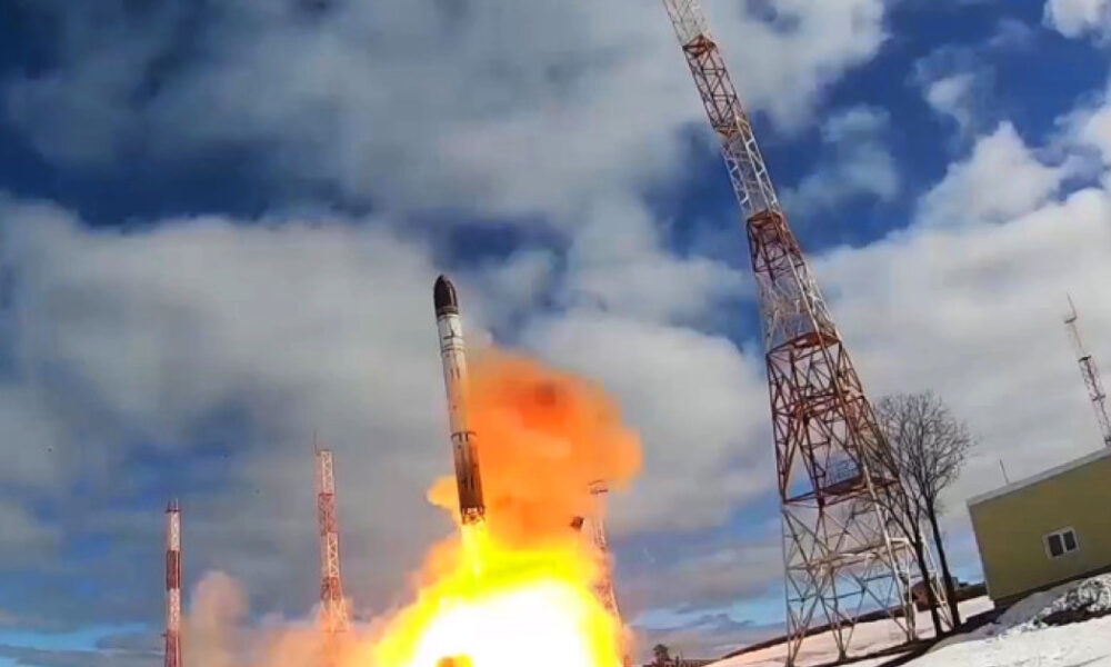 Încercare eșuată a Rusiei. Noua rachetă balistică, eșec total