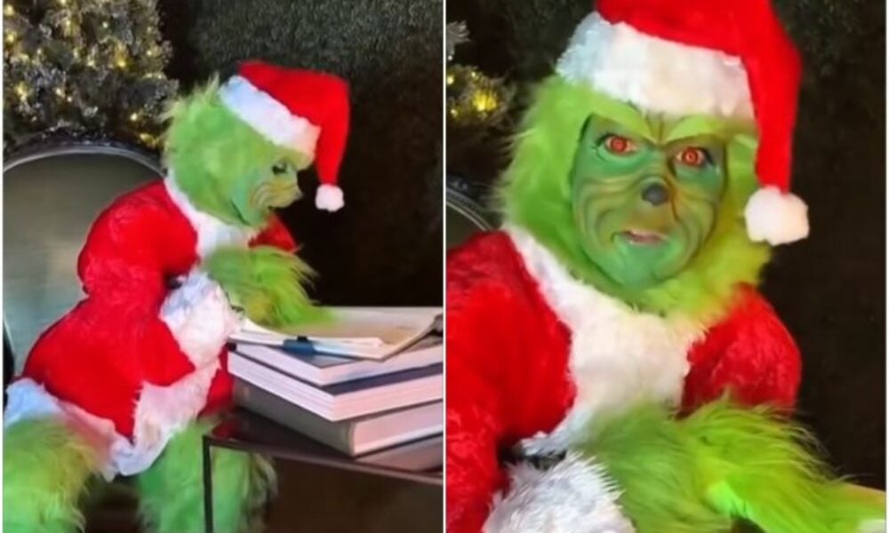VIDEO Celine Dion, parodie de Crăciun. Melodia „All by myself”, cântată în costum de Grinch