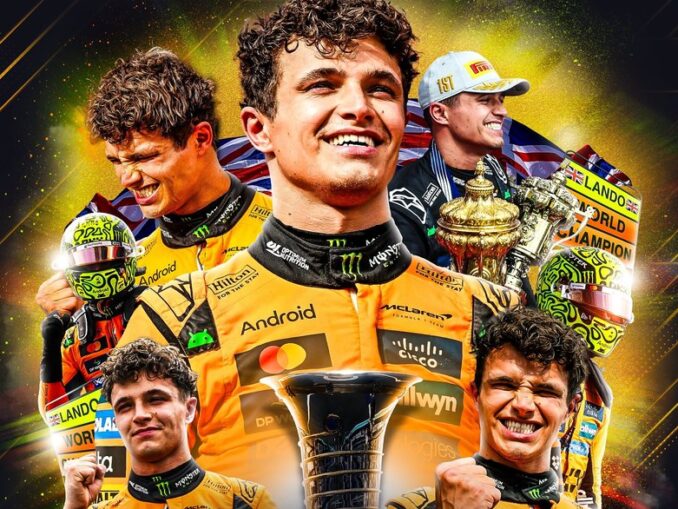 Lando Norris, noul campion mondial de Formula 1