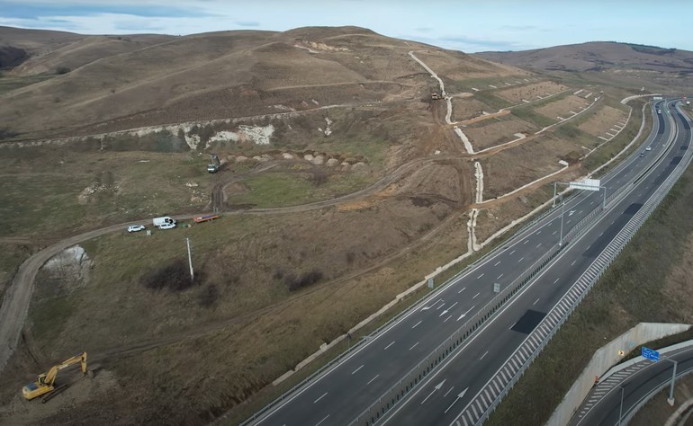 Probleme pe lotul de autostradă Sebeș-Turda