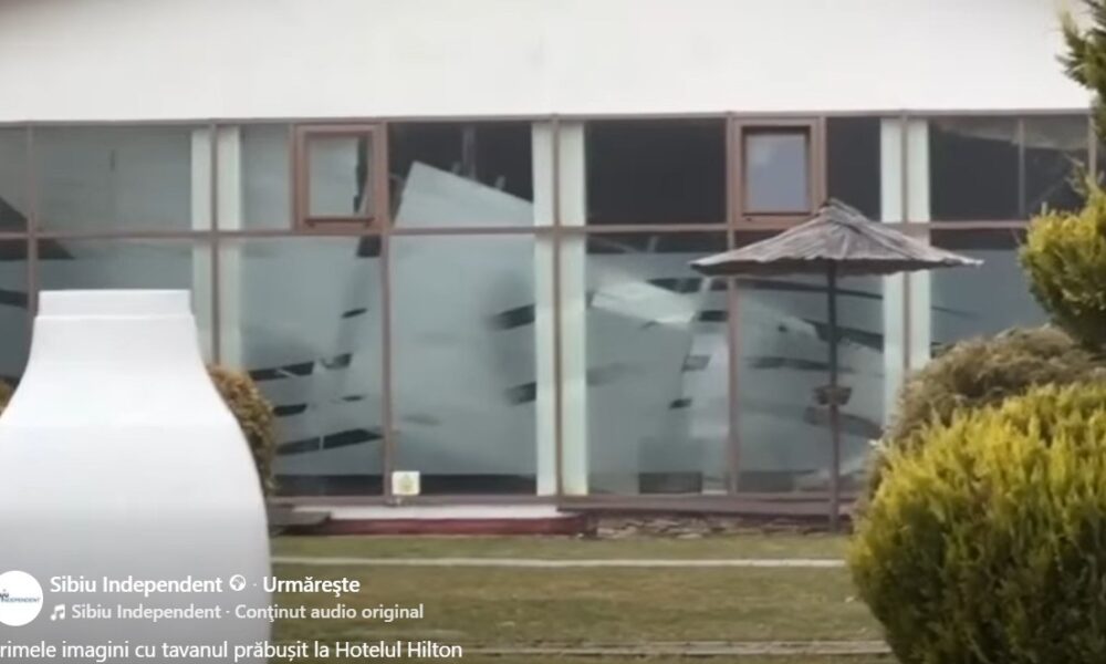 Piscina interioara a unui hotel s-a prabusit. Cel putin opt raniti