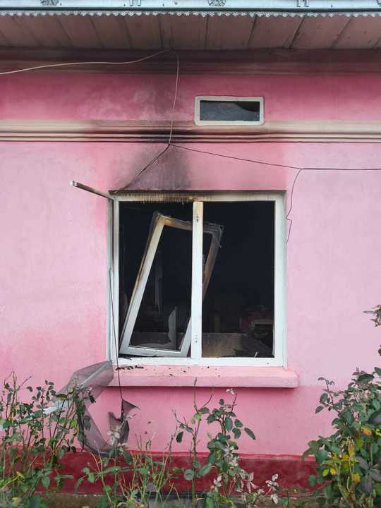 Octogenar mort într-un incendiu