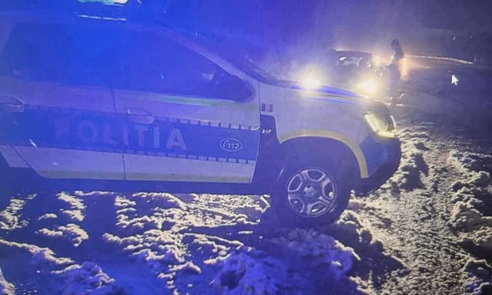Șoferi, în căutare de senzaţii tari, amendați pentru drifturi pe zăpadă și polei