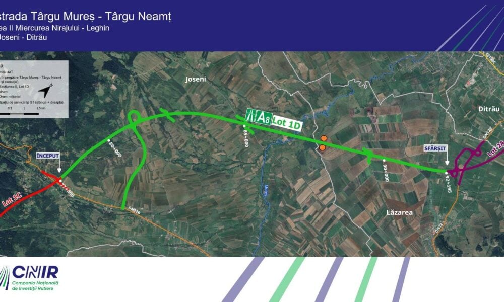 Autostrada A8 înaintează în zona de munte.  Când ar putea fi finalizat lotul de 14 km