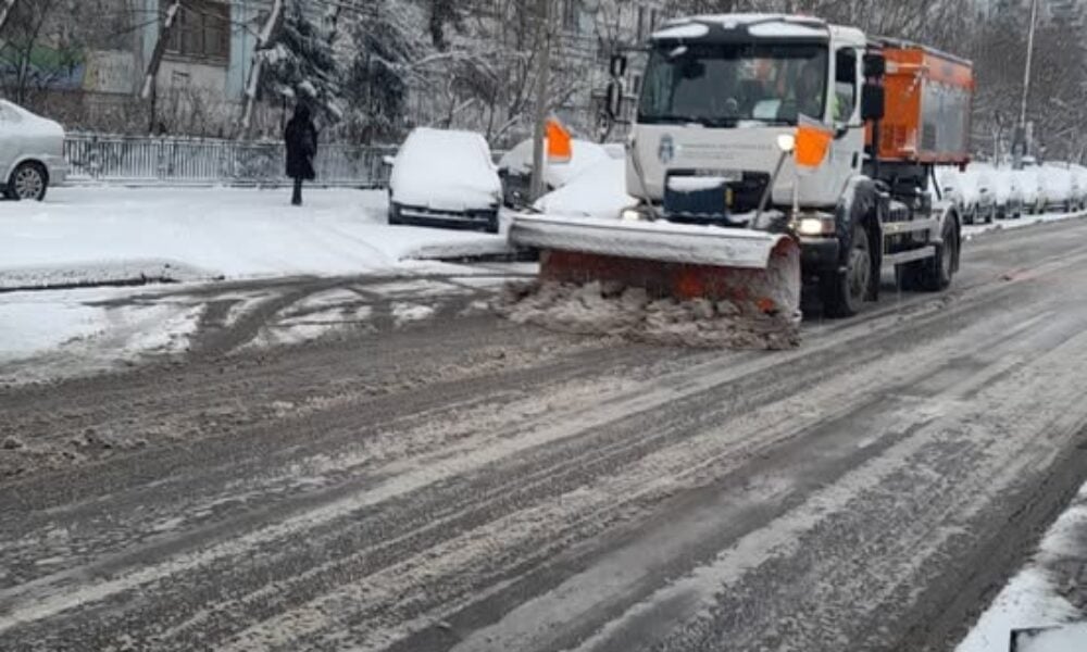 PMB: Situația deszăpezirii în București