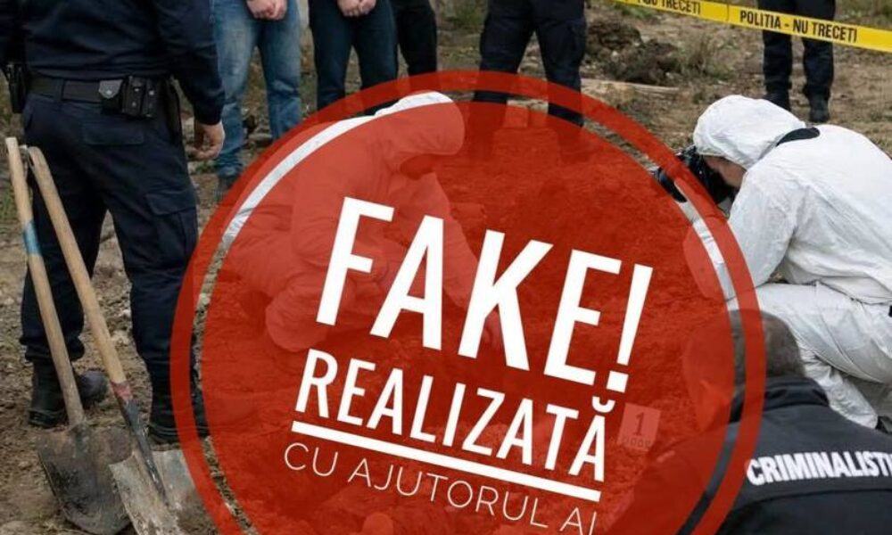 Poliția Română: Alertă de dezinformare. O fotografie realizată cu IA, apărută în cazul crimei din Timiș