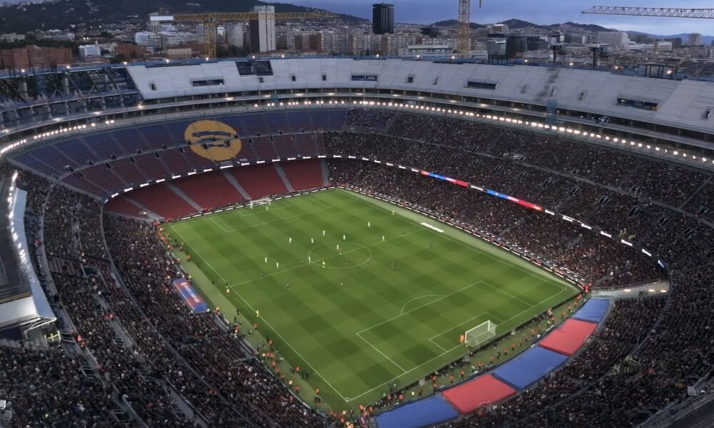 VIDEO A intrat la apă. Stadionul de 1,5 miliarde a fost inundat în timpul meciului