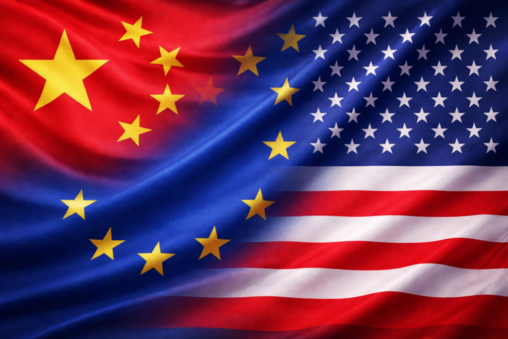 Europa, captivă între Washington și Beijing