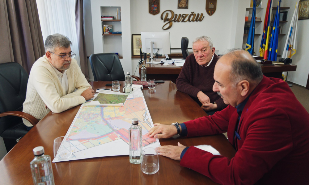 S-a întors Ciolacu. Promite spital la Buzău