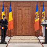 Conferință de presă Nicușor Dan și Maia Sandu la Chișinău FOTO Presidency