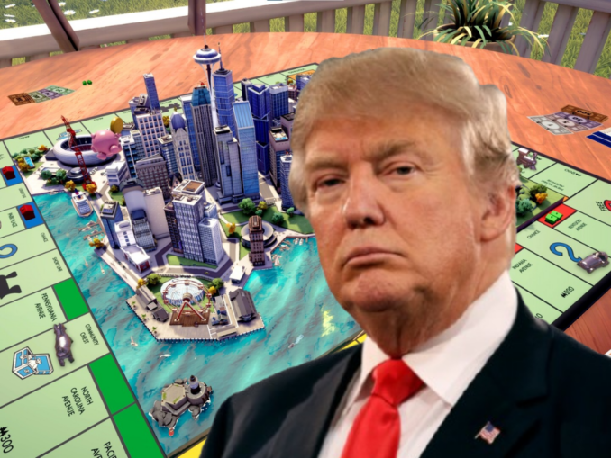 Trump „joacă Monopoly” cu pacea și suveranitatea