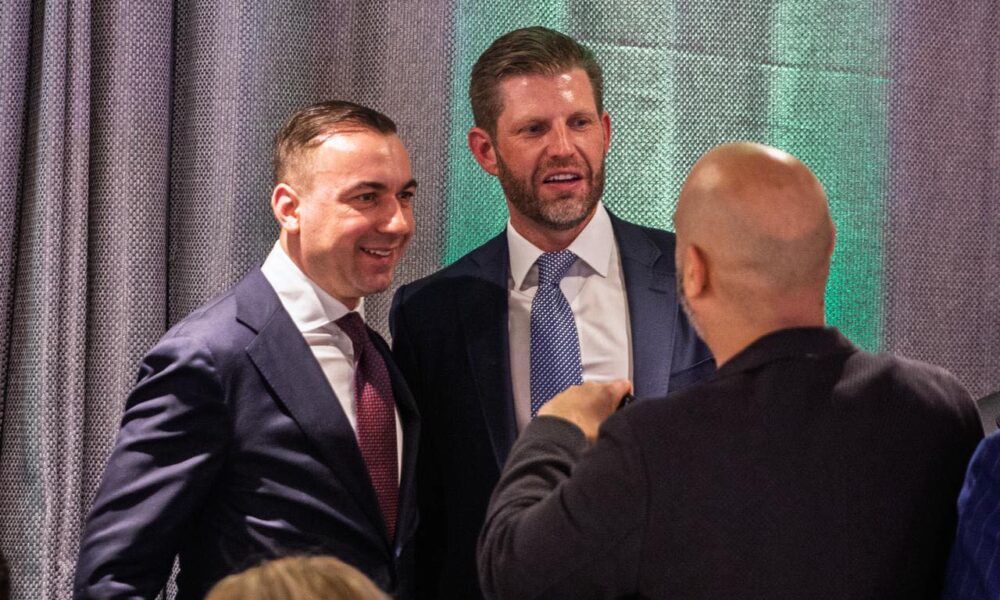 Ministrul Energiei s-a văzut cu fiul lui Trump la Davos