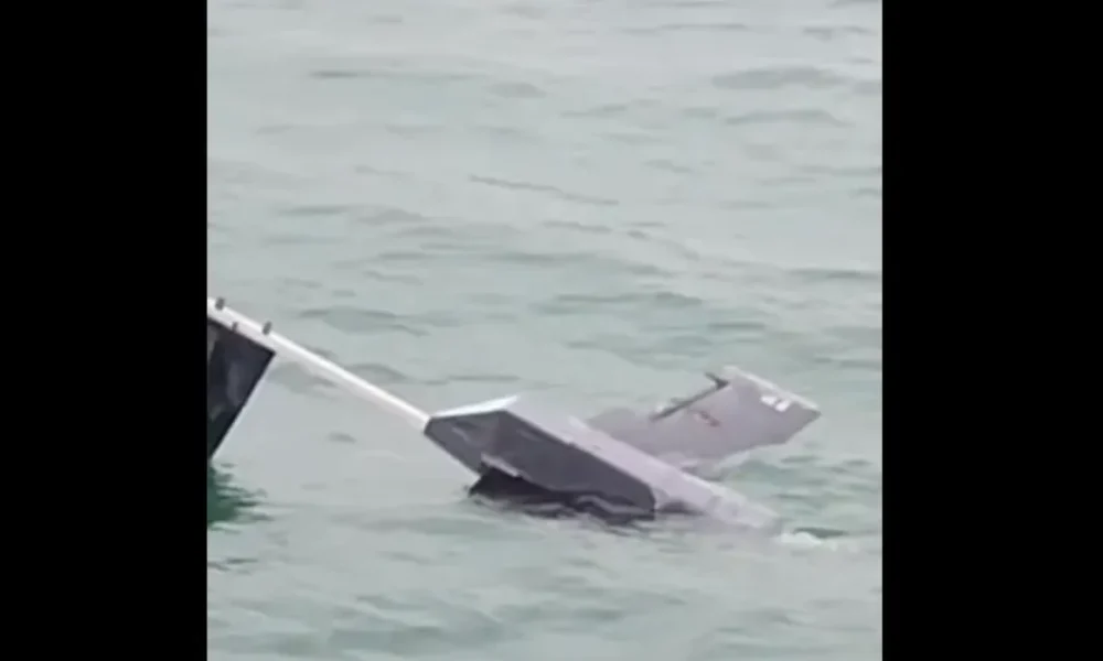 Alertă în Marea Neagră. Dronă aprope de portul Midia