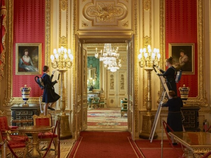 Castelul Windsor, cea mai mare reședință regală locuită continuu