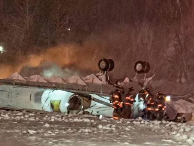 Avion privat, prăbușit în SUA din cauza furtunii Fren. Autoritățile raportează opt morți