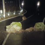 CNAIR, drumuri montane, căderi de pietre