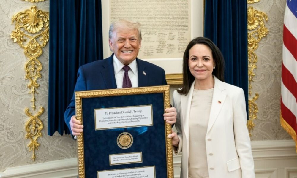 Centrul Nobel pentru Pace, reacție la cadoul lui Machado pentru Trump