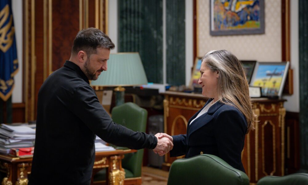 Zelenski și-a luat consilier un fost vicepremier canadian
