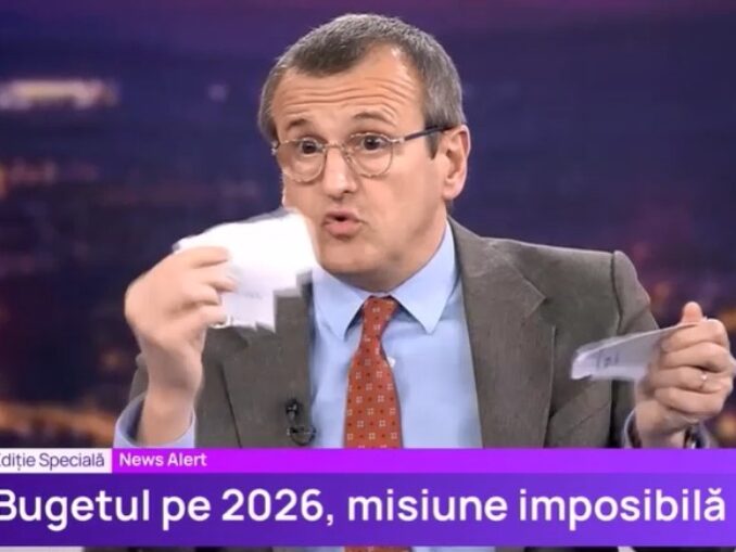 Cristian Preda și-a rupt diploma de doctor în direct. De ce s-a supărat