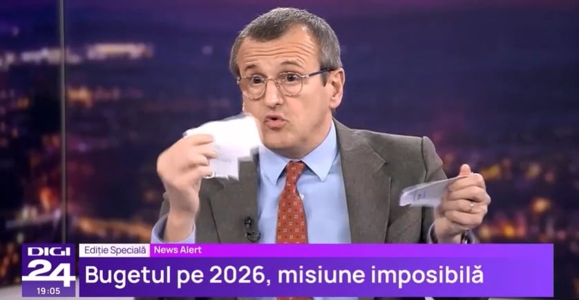 Cristian Preda și-a rupt diploma de doctor în direct. De ce s-a supărat