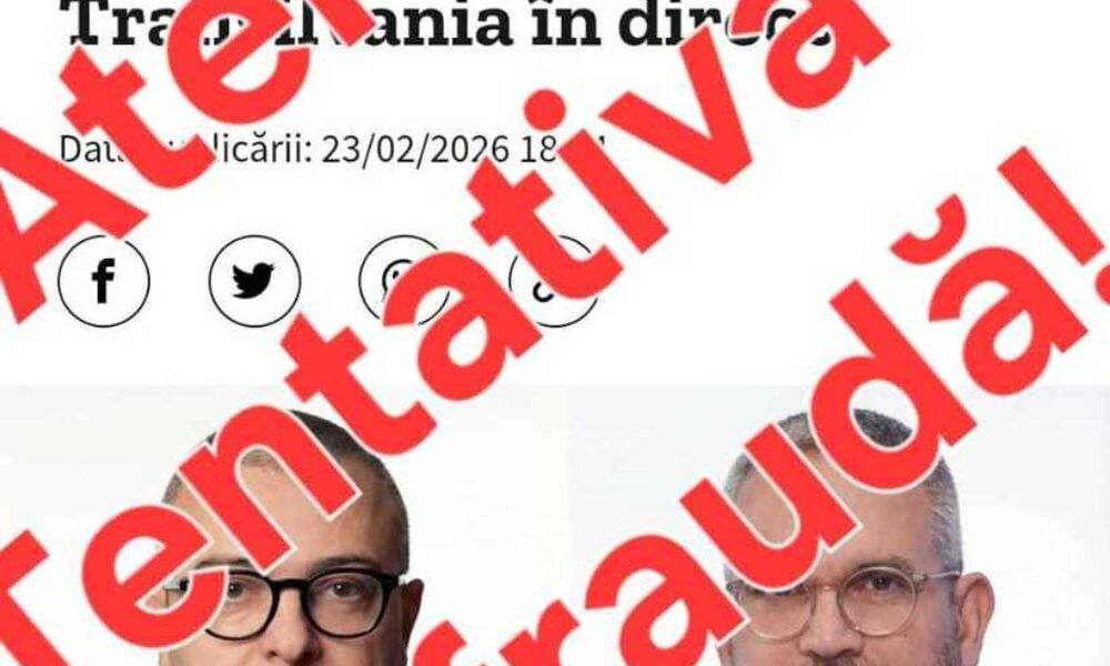 Site-ul Digi24, clonat pentru o fraudă cu investiții