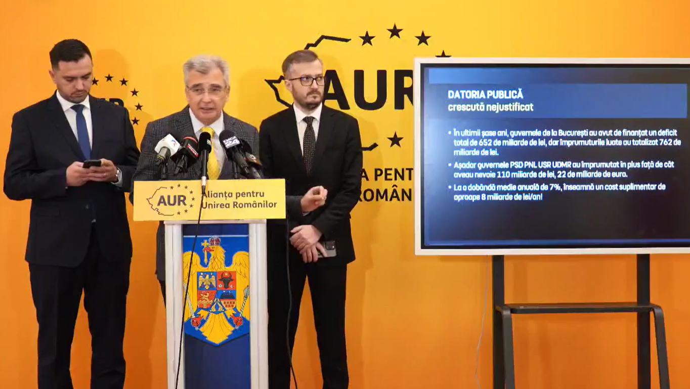 AUR îi cheamă pe social-democrați să pună umărul la suspendarea lui Nicușor Dan