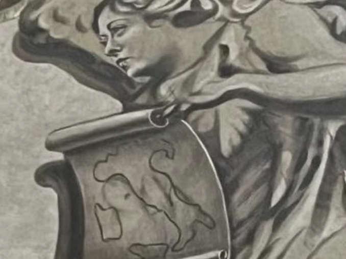Înger cu chipul Georgiei Meloni, pictat într-o biserică din Italia. Anchetă demarată