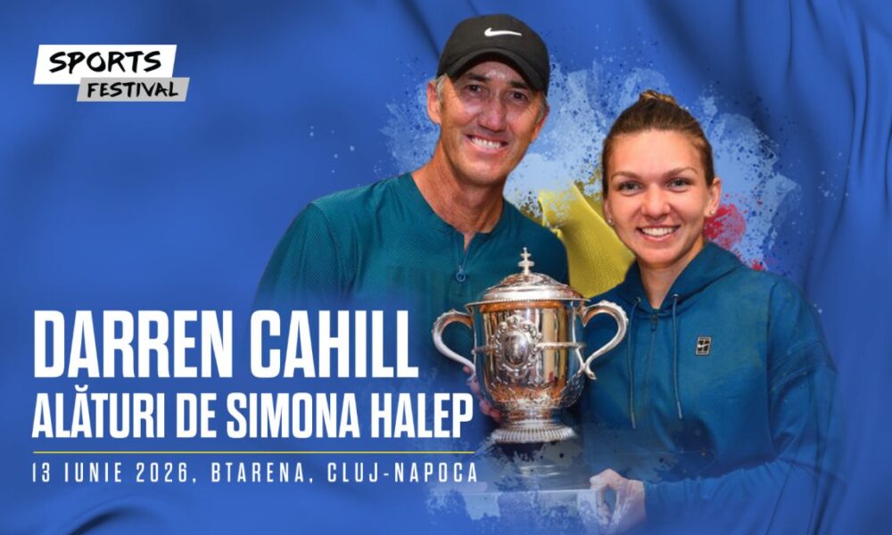 Darren Cahill, invitat la meciul de retragere al Simonei Halep – VIDEO