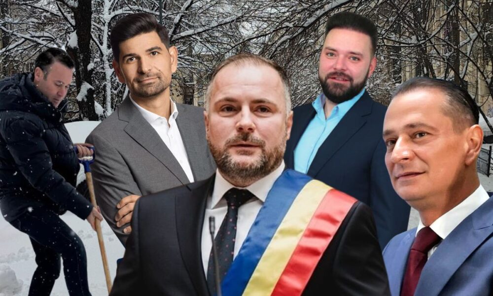 Străduțele Bucureștiului, blocate după doar o noapte „albă”. Explicațiile unui primar de sector