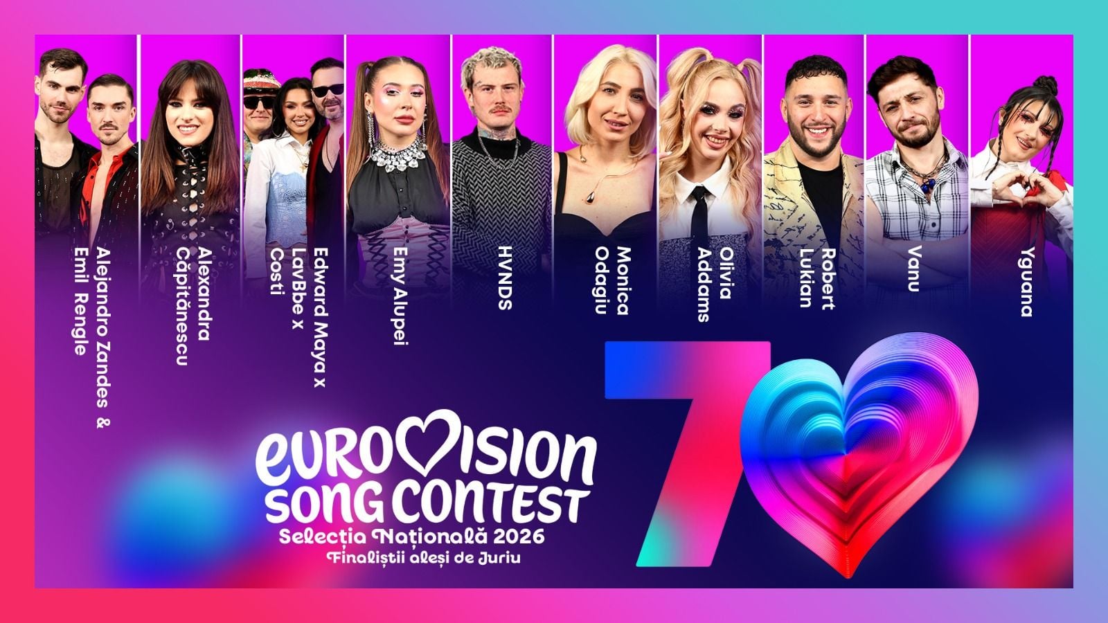 Eurovision România, artiștii calificați în finală